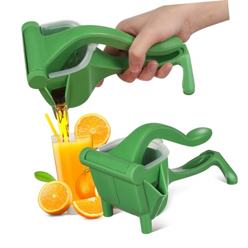 VALICLUD 2 Stück Manuelle Saftpresse Handlicher Zitronen und Orangenentsafter aus Robustem Kunststoff Vielseitig Einsetzbar Nährstoffschonende Saftgewinnung Platzsparendes Design Teiliges VALICLUD 2 Stück Manuelle Saftpresse Handlicher Zitronen und Orangenentsafter aus Robustem Kunststoff Vielseitig Einsetzbar Nährstoffschonende Saftgewinnung Platzsparendes Design Teiliges von VALICLUD