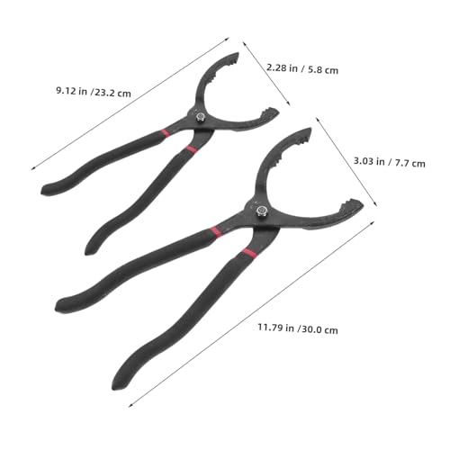 VALICLUD 2 Stück Ölfilterzange Verstellbar mit Breitem Maul Robuste Ölfilter-entfernungszange Rutschfester Griff Langlebiges Werkzeug für Auto Motorradwartung Ergonomisch und Verschleißfest VALICLUD 2 Stück Ölfilterzange Verstellbar mit Breitem Maul Robuste Ölfilter-entfernungszange Rutschfester Griff Langlebiges Werkzeug für Auto Motorradwartung Ergonomisch und Verschleißfest von VALICLUD