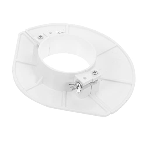 VALICLUD 2 Stück PVC Wasserablaufplatten mit Reserveloch für Einfache Abflussverstopfung Hochwertige PVC Drainageplatten für Langanhaltende Nutzung und Einfache Handhabung von VALICLUD