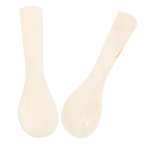 VALICLUD 2 Stück Perlmuttlöffel Handgefertigte Muschelschalenlöffel für Eier Eiscreme und Saucen Eleganter Servierlöffel für Desserts und Aufstriche Ergonomisches Design Vielseitig VALICLUD 2 Stück Perlmuttlöffel Handgefertigte Muschelschalenlöffel für Eier Eiscreme und Saucen Eleganter Servierlöffel für Desserts und Aufstriche Ergonomisches Design Vielseitig von VALICLUD