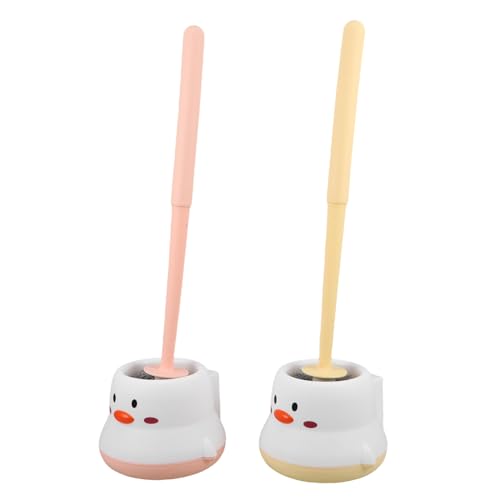 VALICLUD 2 Stück Plastik Wc-bürsten mit Langem Ergonomischem Griff und Stabiler Halterung Wandmontierbar Multifunktionale Toilettenbürste für Gründliche Randreinigung und Badezimmerpflege VALICLUD 2 Stück Plastik Wc-bürsten mit Langem Ergonomischem Griff und Stabiler Halterung Wandmontierbar Multifunktionale Toilettenbürste für Gründliche Randreinigung und Badezimmerpflege von VALICLUD