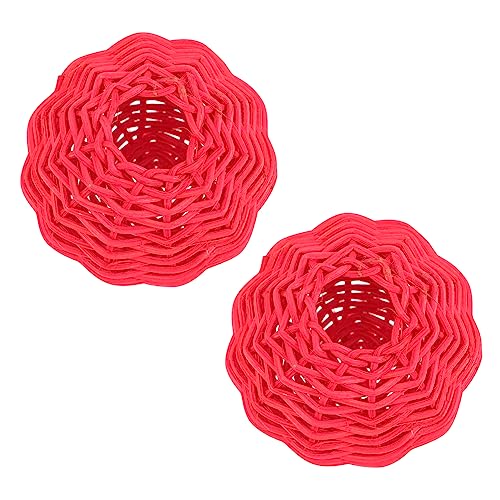 VALICLUD 2 Stück Rattan Lampenschirm im Japanischen Stil Geflochtene Pendelleuchte Dekorative Deckenlampenabdeckung für Wohnzimmer Schlafzimmer Restaurant VALICLUD 2 Stück Rattan Lampenschirm im Japanischen Stil Geflochtene Pendelleuchte Dekorative Deckenlampenabdeckung für Wohnzimmer Schlafzimmer Restaurant von VALICLUD