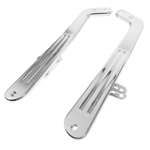 VALICLUD 2 Stück Robuste Ergonomische Friseurstuhl Armlehnen aus Strapazierfähigem Metall Komfortable Ersatzteile für Barbierläden Langlebige Stuhlarmstützen für Täglichen Gebrauch von VALICLUD