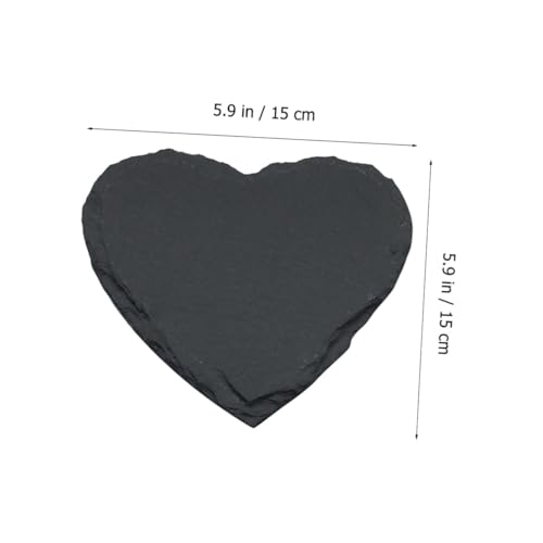 VALICLUD 2 Stück Romantische Herzförmige Stein Untersetzer Hitzebeständig Dekorative Isoliermatten Geeignet für Kaffee Tee und Weingläser für Zuhause Bar und Restaurant VALICLUD 2 Stück Romantische Herzförmige Stein Untersetzer Hitzebeständig Dekorative Isoliermatten Geeignet für Kaffee Tee und Weingläser für Zuhause Bar und Restaurant von VALICLUD
