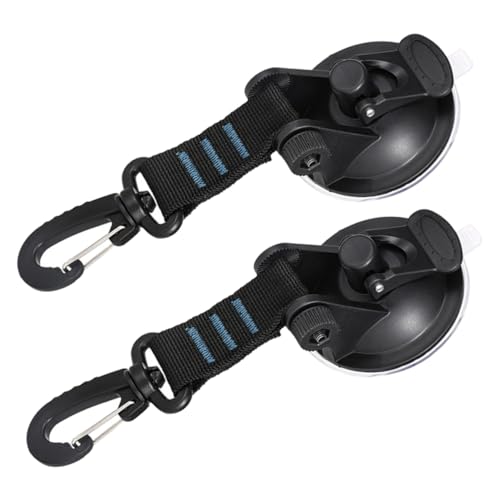 VALICLUD 2 Stück Saugnapf Haken aus Abs Starker Halt Glatten Oberflächen Vielseitig für Bad Dusche Outdoor Camping Wiederverwendbar Rückstandslos Entfernbar für Handtücher und Zelte VALICLUD 2 Stück Saugnapf Haken aus Abs Starker Halt Glatten Oberflächen Vielseitig für Bad Dusche Outdoor Camping Wiederverwendbar Rückstandslos Entfernbar für Handtücher und Zelte von VALICLUD