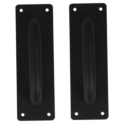 VALICLUD 2 Stück Schwarzer Edelstahl Push Pull Türgriff Teiliges Dicke Oberfläche Einfach zu Montierender Türgriff für Schiebetüren Feuerschutztüren und Durchgangstüren Modernes Design VALICLUD 2 Stück Schwarzer Edelstahl Push Pull Türgriff Teiliges Dicke Oberfläche Einfach zu Montierender Türgriff für Schiebetüren Feuerschutztüren und Durchgangstüren Modernes Design von VALICLUD