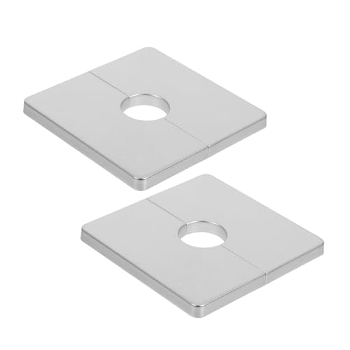 VALICLUD 2 Stück Selbstklebende Wandabdeckung für Wasserrohre Lochabdeckung für Dusche und Spülbecken Installieren aus Robustem Platzsparendes Design von VALICLUD