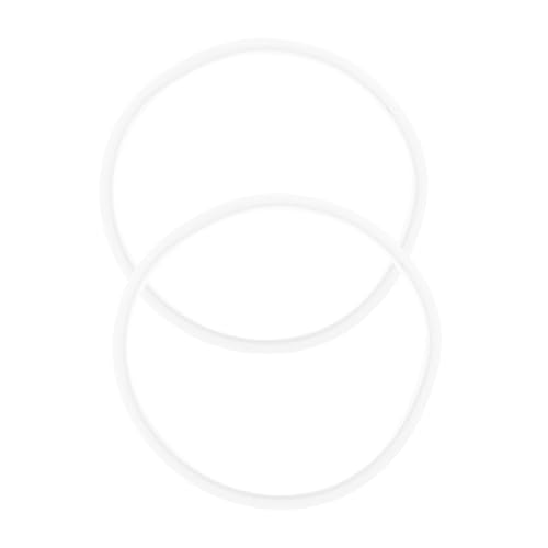 VALICLUD 2 Stück Silikon Dichtungsringe für Küchenmixer Ersatzdichtung mit Geräuschdämpfung Auslaufsichere Gummiringe für Hochgeschwindigkeitsmixer Einfache Montage Vielseitig Passend von VALICLUD