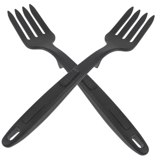 VALICLUD 2 Stück Silikon Kochgabel Große Wiederverwendbare Pasta Gabel Antihaftbeschichtet Geruchsneutral Sicher für Gesundes Kochen Spülmaschinengeeignet zum Rühren und Servieren von VALICLUD 2 Stück Silikon Kochgabel Große Wiederverwendbare Pasta Gabel Antihaftbeschichtet Geruchsneutral Sicher für Gesundes Kochen Spülmaschinengeeignet zum Rühren und Servieren von von VALICLUD