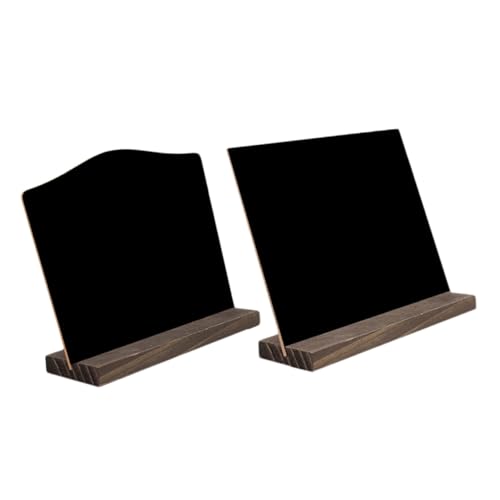 VALICLUD 2 Stück Teiliges Holz tafel Stützständern Kleine Tisch kreidetafeln Wiederbeschreibbar Vielseitig für Bar Hochzeit Party dekoration und Organisationshilfe Zufällige Farbe VALICLUD 2 Stück Teiliges Holz tafel Stützständern Kleine Tisch kreidetafeln Wiederbeschreibbar Vielseitig für Bar Hochzeit Party dekoration und Organisationshilfe Zufällige Farbe von VALICLUD