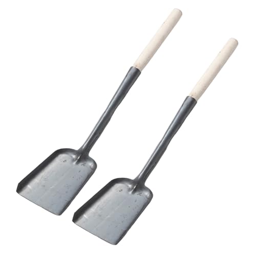 VALICLUD 2 Stück Teiliges Kamin ascheschaufel Langem Holzgriff Schaufel für Effiziente Rauch Ascheentfernung Ergonomisch Geformt für Kamin Holzofen und Feuerstelle Reinigung von VALICLUD