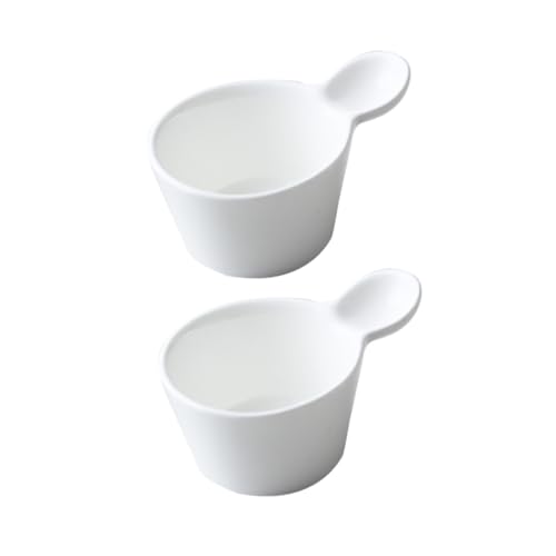 VALICLUD 2 Stück Teiliges Keramik Sauce Schälchen Vielseitige Porzellan Schüssel für Saucen Desserts Beilagen Geeignet für Restaurant und Zuhause Spülmaschinenfest Modernes Design VALICLUD 2 Stück Teiliges Keramik Sauce Schälchen Vielseitige Porzellan Schüssel für Saucen Desserts Beilagen Geeignet für Restaurant und Zuhause Spülmaschinenfest Modernes Design von VALICLUD