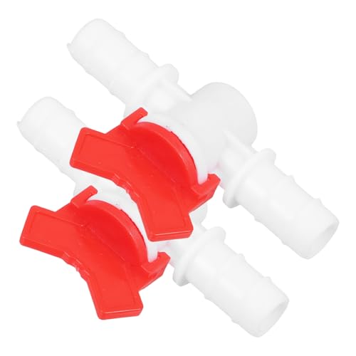 VALICLUD 2 Stück Teiliges Kunststoff Kugelventil mit Schnellkupplung Einstellbarem Durchflussregler für Bewässerungssysteme Tropfbewässerung Einfaches Absperren und Flexibles VALICLUD 2 Stück Teiliges Kunststoff Kugelventil mit Schnellkupplung Einstellbarem Durchflussregler für Bewässerungssysteme Tropfbewässerung Einfaches Absperren und Flexibles von VALICLUD