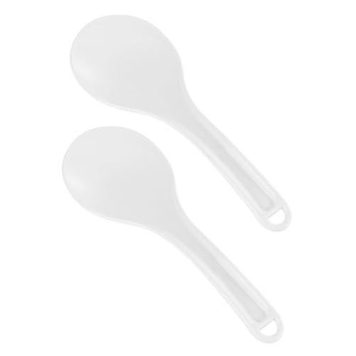 VALICLUD 2 Stück Teiliges Reislöffel Langlebiger Antihaftbeschichteter Reisspatel Kompakt und Leicht Ergonomischer Küchenlöffel für Reisportionierung Geeignet für Haushalt Restaurant Hotel von VALICLUD