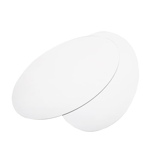 VALICLUD 2 Stück Teiliges Selbstklebendes Spiegel Wandtattoo Silberfarben Oval Dekorative Wandaufkleber für Schlafzimmer Wohnzimmer Bad Einfache Montage Glatten Oberflächen VALICLUD 2 Stück Teiliges Selbstklebendes Spiegel Wandtattoo Silberfarben Oval Dekorative Wandaufkleber für Schlafzimmer Wohnzimmer Bad Einfache Montage Glatten Oberflächen von VALICLUD