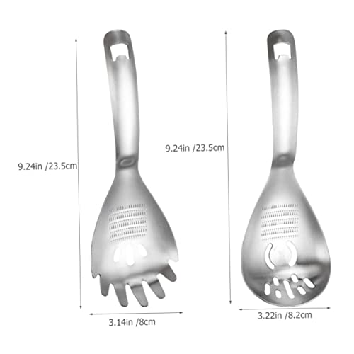 VALICLUD 2 Stück Teiliges Sieblöffel Langlebig Multifunktional mit Integriertem Knoblauchreibe und Masher Vielseitig Einsetzbar für Küchenreinigung und Mahlen VALICLUD 2 Stück Teiliges Sieblöffel Langlebig Multifunktional mit Integriertem Knoblauchreibe und Masher Vielseitig Einsetzbar für Küchenreinigung und Mahlen von VALICLUD