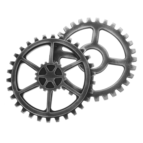 VALICLUD 2 Stück Teiliges Steampunk Zahnmodell Wanddekor Holz Industrielle Retro Gear Wandanhänger Kreative Wandornamente für Bar Wohnzimmer Schlafzimmer Rustikale Wandkunst im Vintage VALICLUD 2 Stück Teiliges Steampunk Zahnmodell Wanddekor Holz Industrielle Retro Gear Wandanhänger Kreative Wandornamente für Bar Wohnzimmer Schlafzimmer Rustikale Wandkunst im Vintage von VALICLUD
