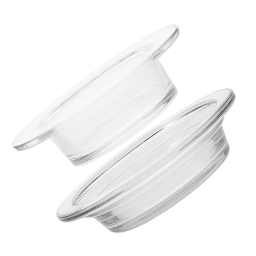 VALICLUD 2 Stück Teiliges Transparentes Glas wachswärmer tablett Wiederverwendbare Wachsschmelzschale für Aromatherapie Ätherische Öle Einfach zu Reinigen Stilvolles Design für Zuhause und VALICLUD 2 Stück Teiliges Transparentes Glas wachswärmer tablett Wiederverwendbare Wachsschmelzschale für Aromatherapie Ätherische Öle Einfach zu Reinigen Stilvolles Design für Zuhause und von VALICLUD
