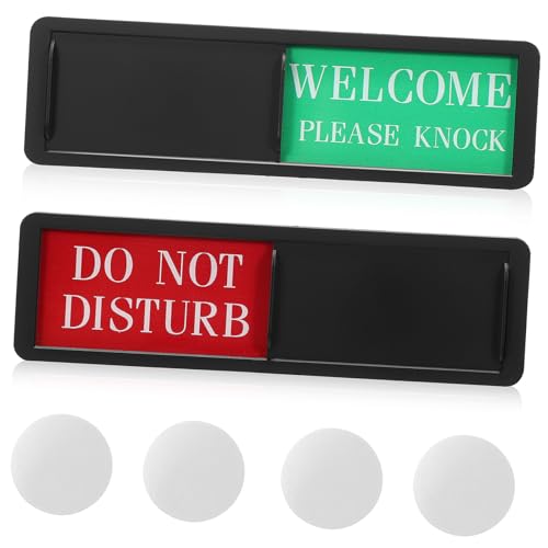 VALICLUD 2 Stück Teiliges Türschild mit Schiebefunktion aus robustem ABS Privacy Sign für Büro Hotel und Zuhause Langlebig und Vielseitig Einsetzbar VALICLUD 2 Stück Teiliges Türschild mit Schiebefunktion aus robustem ABS Privacy Sign für Büro Hotel und Zuhause Langlebig und Vielseitig Einsetzbar von VALICLUD