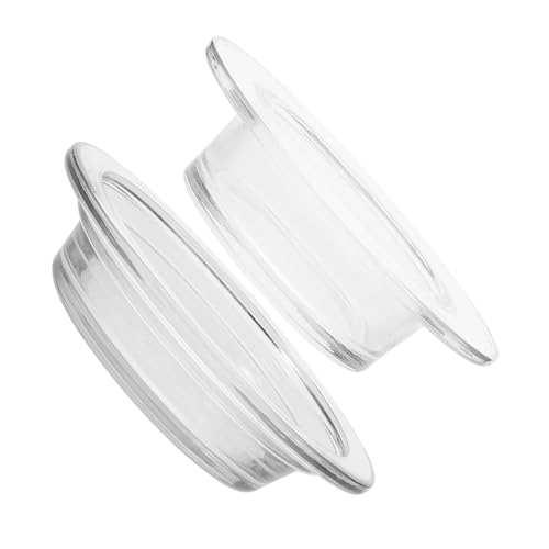 VALICLUD 2 Stück Teiliges Wachsschmelzglas Schalen Transparent Hitzebeständig für Duftlampen Aromatherapie Wax Melt Zubehör Einfache Reinigung Langlebig VALICLUD 2 Stück Teiliges Wachsschmelzglas Schalen Transparent Hitzebeständig für Duftlampen Aromatherapie Wax Melt Zubehör Einfache Reinigung Langlebig von VALICLUD