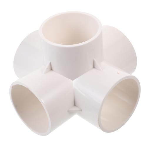 VALICLUD 2 Stück Teiliges Wege PVC Rohrverbinder für Gewächshausrahmen Gartenzaun PVC Aufbau für DIY Projekte VALICLUD 2 Stück Teiliges Wege PVC Rohrverbinder für Gewächshausrahmen Gartenzaun PVC Aufbau für DIY Projekte von VALICLUD