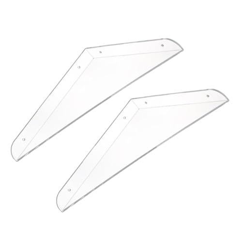 VALICLUD 2 Stück Transparente Eck Wandregale Schwebende Multifunktionale Aufbewahrung für Schlafzimmer Küche Bad Robust Modernes Design Platzsparend Vielseitig Einsetzbar VALICLUD 2 Stück Transparente Eck Wandregale Schwebende Multifunktionale Aufbewahrung für Schlafzimmer Küche Bad Robust Modernes Design Platzsparend Vielseitig Einsetzbar von VALICLUD