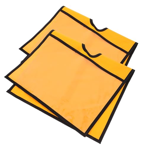 VALICLUD 2 Stück Verkehrskegel Abdeckungen mit Tasche Robuste Warnkegel Hüllen aus Strapazierfähigem Material Outdoor Sicherheitsmarkierung für Baustellen und Training Leicht von VALICLUD