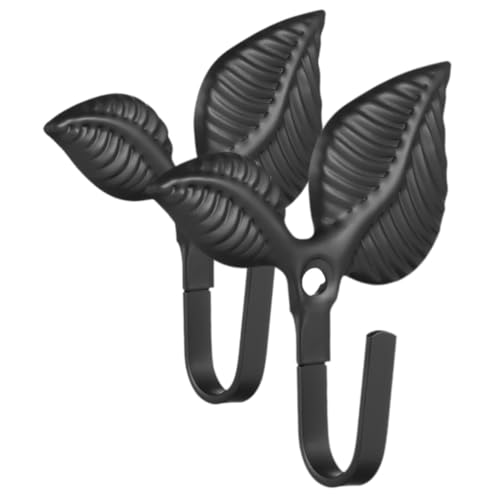 VALICLUD 2 Stück Vintage Handtuchhaken aus Robustem Metall in Blattform Dekorative Wandhaken für Badezimmer und Flur Multifunktional zum Aufhängen von Mänteln Hüten und Handtüchern VALICLUD 2 Stück Vintage Handtuchhaken aus Robustem Metall in Blattform Dekorative Wandhaken für Badezimmer und Flur Multifunktional zum Aufhängen von Mänteln Hüten und Handtüchern von VALICLUD