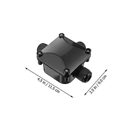 VALICLUD 2 Stück Wasserdichte Außen Anschlussdose Wege Verteilerkasten für Kabel Mm² mit Stoßfester Abdeckung Outdoor Elektrobox für Gartenbeleuchtung und Straßenlampen VALICLUD 2 Stück Wasserdichte Außen Anschlussdose Wege Verteilerkasten für Kabel Mm² mit Stoßfester Abdeckung Outdoor Elektrobox für Gartenbeleuchtung und Straßenlampen von VALICLUD