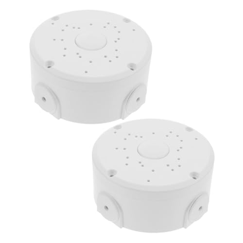 VALICLUD 2 Stück Wasserdichte Kamera Anschlussdose Wetterfeste Sicherheitsbox mit Großem Innenraum für Kabelversteck Outdoor Schutzbox für Überwachungskamera Kabelmanagement VALICLUD 2 Stück Wasserdichte Kamera Anschlussdose Wetterfeste Sicherheitsbox mit Großem Innenraum für Kabelversteck Outdoor Schutzbox für Überwachungskamera Kabelmanagement von VALICLUD