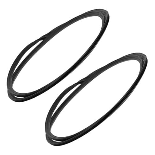 VALICLUD 2 Stück Zubehör für Friseurstühle Gummiring für Friseurstuhl Gummi-Basisring für Salonstuhl Ringdichtung für die Basis des Friseurstuhls Black von VALICLUD
