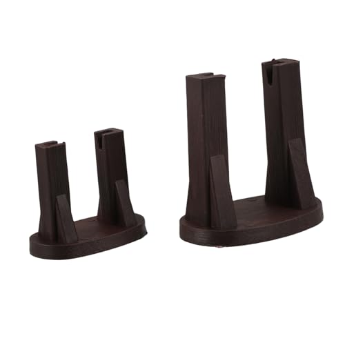 VALICLUD 2 Stücke Kunststoff Wasserlaufrad Basis für Aquarium Feng Shui Wasserspiel Miniatur Springbrunnen Sockel für DIY Landschaftsgestaltung und Dekorative Kleine Modelle von VALICLUD