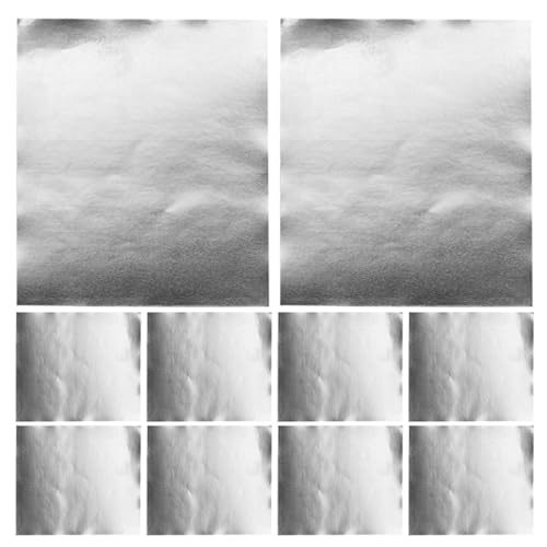 VALICLUD 20 Blatt Hochtemperaturbeständige Reparatur Patches für Kochgeschirr Aluminiumfolie für Töpfe und Pfannen zum Abdichten von Lecks Haushaltsgeräten von VALICLUD