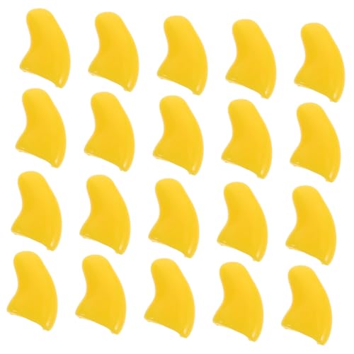 VALICLUD 20 Stück Katzen Krallenkappen S Weiche Nagelabdeckungen Komfortabel Sicher Für Zuhause Und Tiergeschäfte Kratzschutz Pfotenschutz Kitten Claw Caps von VALICLUD