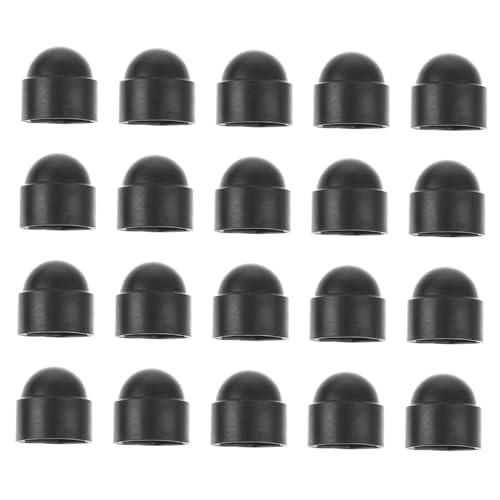 VALICLUD 20 Stück Schwarze Nylon Sechskant Muttern Schutzkappen Wasserdichte Kuppel Bolzen Abdeckkappen Korrosionsbeständig Einfach zu Montieren für Möbel Industrie und Außenbereiche VALICLUD 20 Stück Schwarze Nylon Sechskant Muttern Schutzkappen Wasserdichte Kuppel Bolzen Abdeckkappen Korrosionsbeständig Einfach zu Montieren für Möbel Industrie und Außenbereiche von VALICLUD