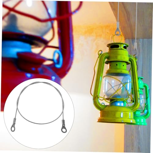 VALICLUD 20 Stück Teiliges Edelstahl sicherheitsseil mit Schlaufe Rostfrei Hohe Tragkraft Strapazierfähiges Tether Kabel für Schutz und Befestigung Langlebig und Stabil für Vielseitige von VALICLUD