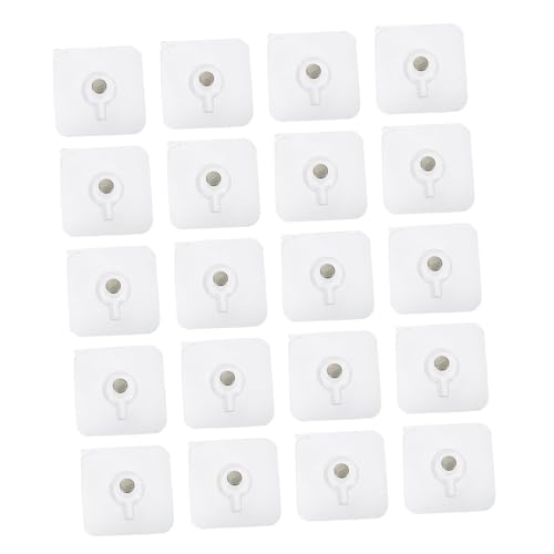 VALICLUD 20 Stück Teiliges Selbstklebendes Schrauben Nagelset Transparent Extra Stark ohne Bohren Wandhaken für Bilderrahmen Bad Küche Einfache Montage Schadenfreie Wandbefestigung VALICLUD 20 Stück Teiliges Selbstklebendes Schrauben Nagelset Transparent Extra Stark ohne Bohren Wandhaken für Bilderrahmen Bad Küche Einfache Montage Schadenfreie Wandbefestigung von VALICLUD