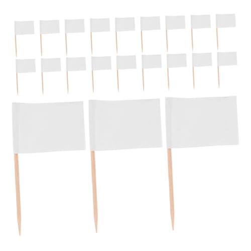 VALICLUD 200 Stück Weiße Lebensmittelmarkierungen für Käseplatten Cupcake Topper Cocktail Picks und Dekoration für Partys und Buffets VALICLUD 200 Stück Weiße Lebensmittelmarkierungen für Käseplatten Cupcake Topper Cocktail Picks und Dekoration für Partys und Buffets von VALICLUD
