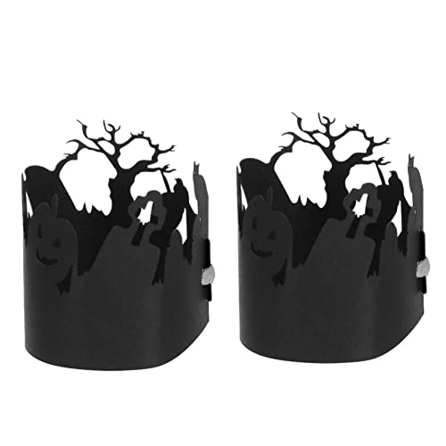 VALICLUD 20stücke Halloween Teelichthalter Papier Mit Kürbis-Design Dekorative Lampenschirme Für Partys Und Feierlichkeiten Für Tisch Und Raumdekoration von VALICLUD