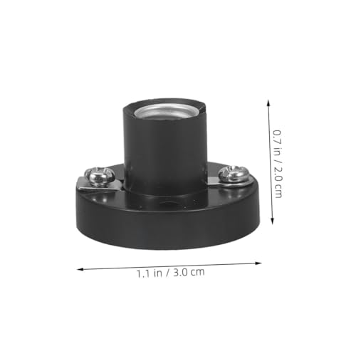 VALICLUD 20Stücke Mini Lampenfassung für DIY Beleuchtung Runde Glühbirnenhalter für Elektrische Experimente Physikalische Projekte Langlebig Einfach zu Bedienen VALICLUD 20Stücke Mini Lampenfassung für DIY Beleuchtung Runde Glühbirnenhalter für Elektrische Experimente Physikalische Projekte Langlebig Einfach zu Bedienen von VALICLUD