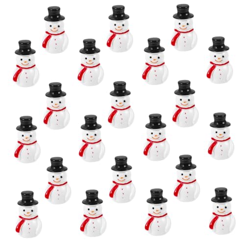 VALICLUD 20stücke Miniatur Schneemann Dekoration Weihnachtsschmuck Aus Harz Für DIY Bastelprojekte Farbige Schneemannfiguren Für Kreative Feiertagsgestaltung Und Mikrolandschaften VALICLUD 20stücke Miniatur Schneemann Dekoration Weihnachtsschmuck Aus Harz Für DIY Bastelprojekte Farbige Schneemannfiguren Für Kreative Feiertagsgestaltung Und Mikrolandschaften von VALICLUD