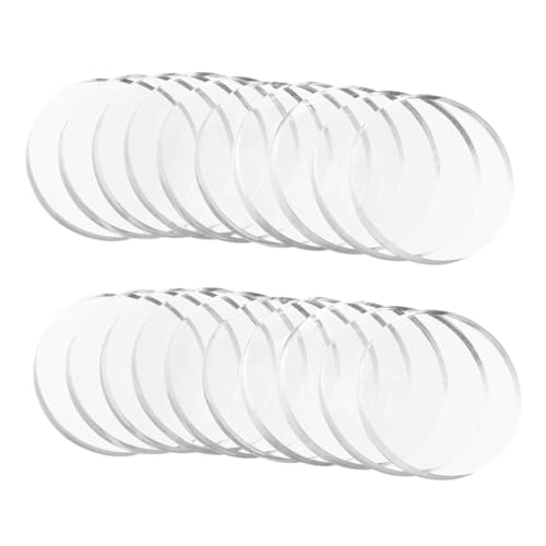 VALICLUD 24 Stück Teiliges Runde Transparente Glasabstandhalter Weiche Silikonpuffer für Möbel Antirutsch Glastisch Schutz Einfache Montage Geeignet für Glasplatten VALICLUD 24 Stück Teiliges Runde Transparente Glasabstandhalter Weiche Silikonpuffer für Möbel Antirutsch Glastisch Schutz Einfache Montage Geeignet für Glasplatten von VALICLUD