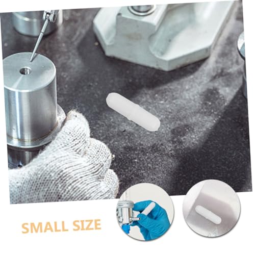 VALICLUD 25 Stück Teiliges Ptfe beschichtet Chemikalienbeständig Hitzebeständig Vielseitiger Labor rührstab für Präzises Mischen und Rühren von Lösungen und Reagenzien Wiederverwendbar von VALICLUD