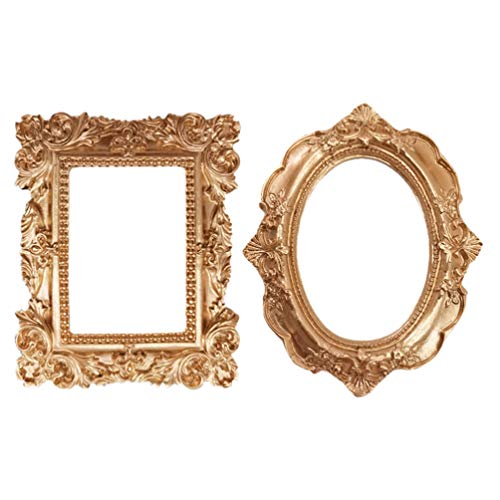 VALICLUD 2Pcs Vintage Bilderrahmen Foto Display Tabletop Wand Hängen Antike Bilderrahmen für Wand Galerie Oder Tabletop Foto Display VALICLUD 2Pcs Vintage Bilderrahmen Foto Display Tabletop Wand Hängen Antike Bilderrahmen für Wand Galerie Oder Tabletop Foto Display von VALICLUD