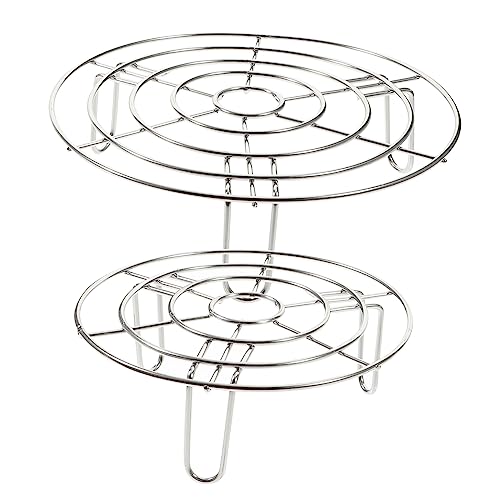VALICLUD 2Stücke Dampfständer Multifunktionales Dampfregal für Eier Gemüse Dampfbuns Robust zu Reinigen Hitzebeständig VALICLUD 2Stücke Dampfständer Multifunktionales Dampfregal für Eier Gemüse Dampfbuns Robust zu Reinigen Hitzebeständig von VALICLUD