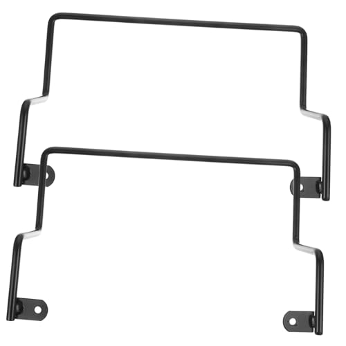 VALICLUD 2stücke Matratzen Anti-rutsch Halter Für Bettgestell Matratzen Stopper Baffle Installieren Praktische Lösung Gegen Verrutschen Robust Und Langlebig Schwarz von VALICLUD