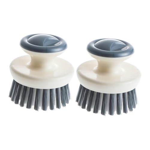 VALICLUD 2stücke Küchenbürste Mit Griff Als Geschirrschrubber Für Spüle Topf Pfanne Ergonomisch Designede Scheuerbürste Aus Hochwertigem Material Für Müheloses Reinigen von VALICLUD