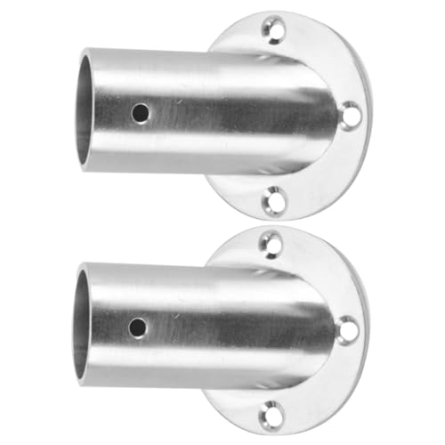 VALICLUD 2stücke Winkelverstellbare Edelstahl Kleiderstangenhalter Wandmontage Rostfrei Stabiler Polsockel Für Schrank- Duschstangen Installieren VALICLUD 2stücke Winkelverstellbare Edelstahl Kleiderstangenhalter Wandmontage Rostfrei Stabiler Polsockel Für Schrank- Duschstangen Installieren von VALICLUD