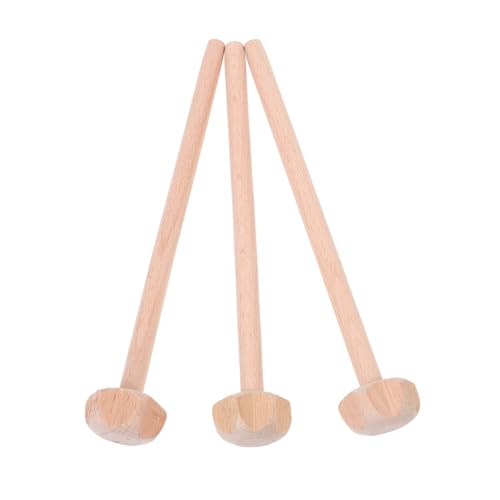 VALICLUD 3 Stück Holz Ei Schneebesen Kreative Rührstäbe für Teige und Backen Ergonomisch und Leicht zu Reinigen für Küche und Restaurant VALICLUD 3 Stück Holz Ei Schneebesen Kreative Rührstäbe für Teige und Backen Ergonomisch und Leicht zu Reinigen für Küche und Restaurant von VALICLUD