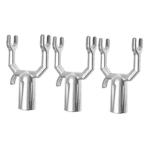 VALICLUD 3 Stück Kleiderstangen Gabelköpfe aus Robustem Stabile Kleiderbügelstütze mit Einfachem Design Leichte Aufhänghilfe für und Wohnheim Kompatibel mit Kleiderstangen mit Passendem VALICLUD 3 Stück Kleiderstangen Gabelköpfe aus Robustem Stabile Kleiderbügelstütze mit Einfachem Design Leichte Aufhänghilfe für und Wohnheim Kompatibel mit Kleiderstangen mit Passendem von VALICLUD